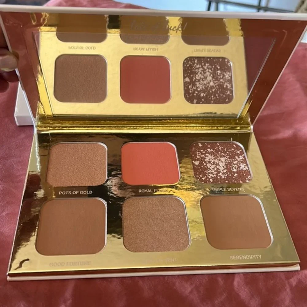 True +  Luscious  Lucky Glow  Bronzer + Highlighter Palette- NEW NIB